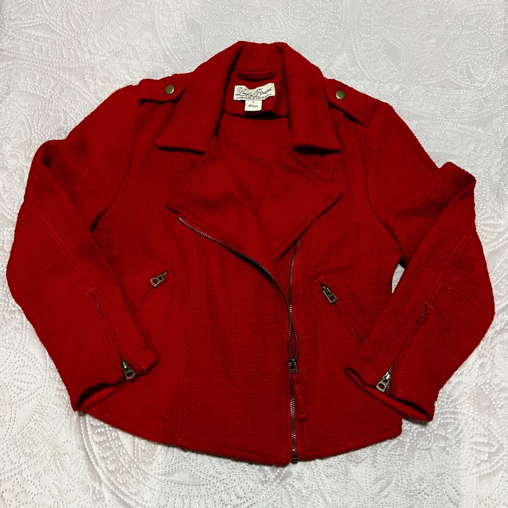 Red jacket